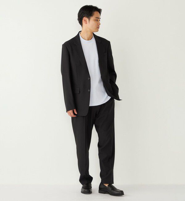 SHIPS Colors 「SHIPS Colors:〈速乾・洗濯機可能〉コンフォートクロス スラックス(セットアップ対応可能)」|スラックス|