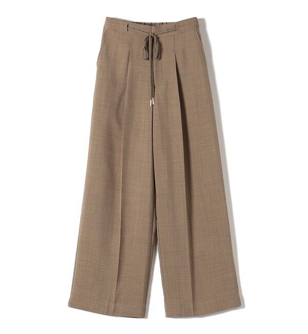 SHIPS Colors 「《予約》SHIPS Colors:〈洗濯機可能〉リネン ライク イージー パンツ◆」|スラックス|