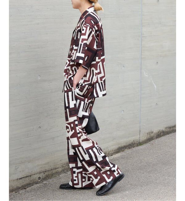 OUTDOOR PRODUCTS Usual Things「RAGモチーフリラックスパンツ　セットアップ対応」|スラックス|