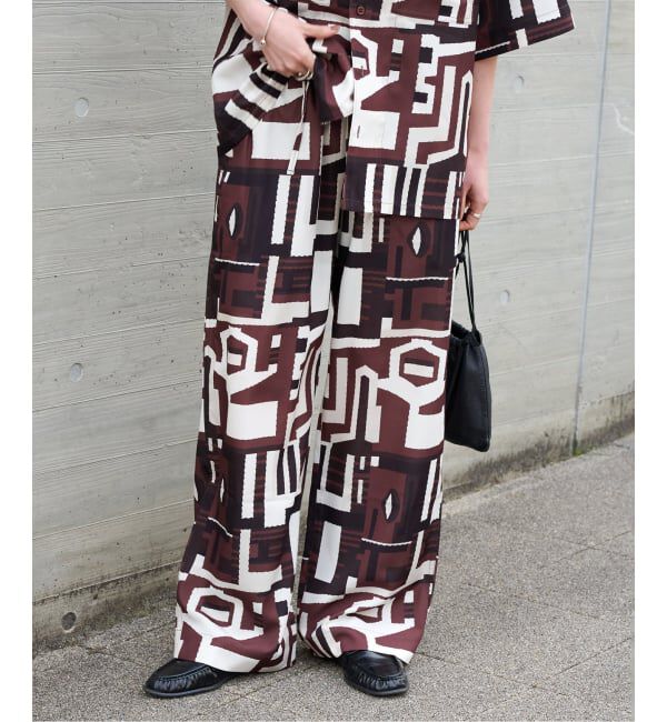 OUTDOOR PRODUCTS Usual Things「RAGモチーフリラックスパンツ　セットアップ対応」|スラックス|