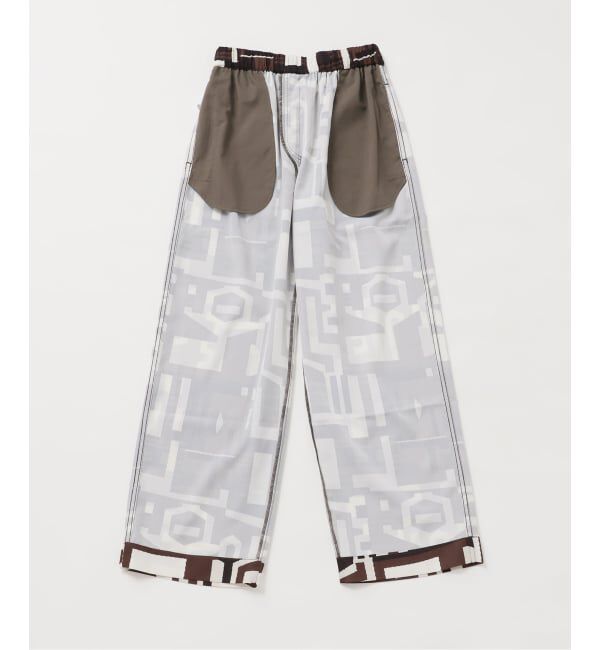 OUTDOOR PRODUCTS Usual Things「RAGモチーフリラックスパンツ　セットアップ対応」|スラックス|