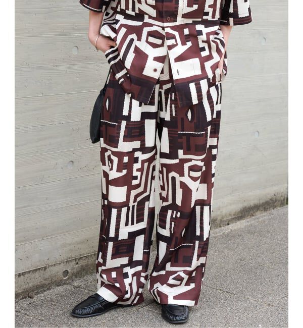 OUTDOOR PRODUCTS Usual Things「RAGモチーフリラックスパンツ　セットアップ対応」|スラックス|