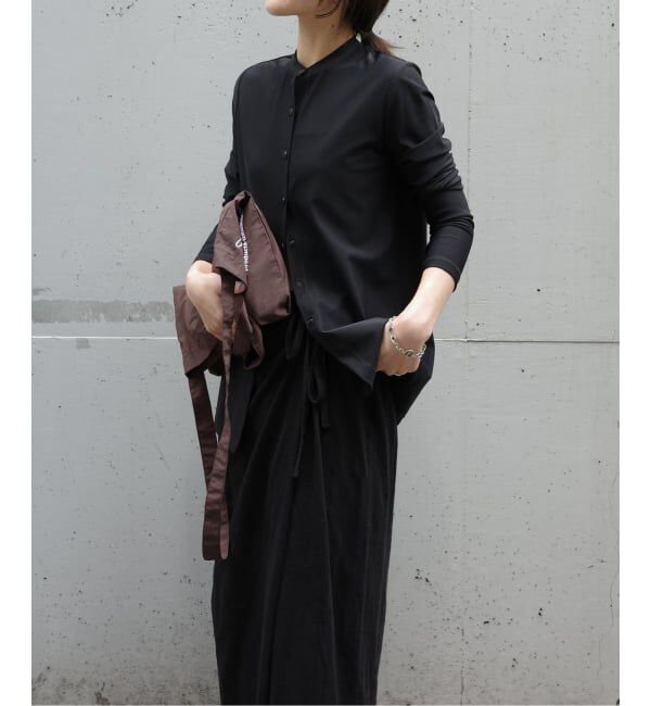 OUTDOOR PRODUCTS Usual Things「≪予約≫ACTIVE WEAR テレコクルーネックスナップカーディガン」|カーディガン|