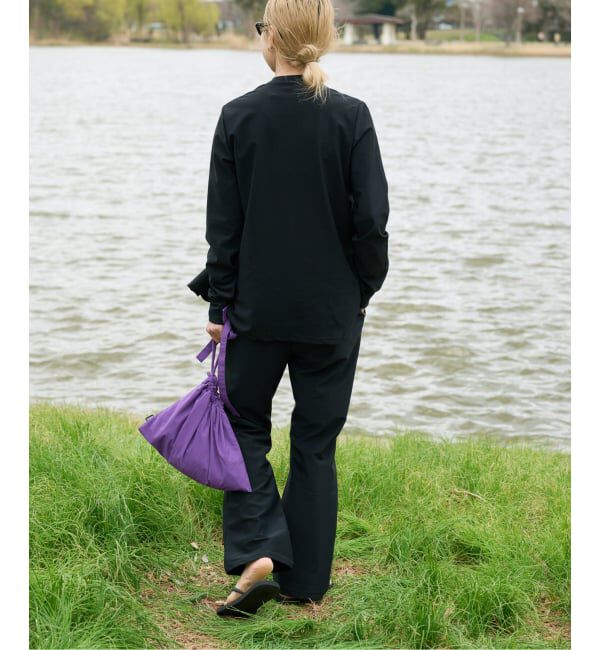 OUTDOOR PRODUCTS Usual Things「≪予約≫ACTIVE WEAR テレコクルーネックスナップカーディガン」|カーディガン|