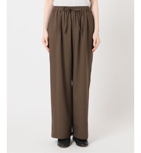 OUTDOOR PRODUCTS Usual Things「≪予約≫リネンライクイージーパンツ」|スラックス|