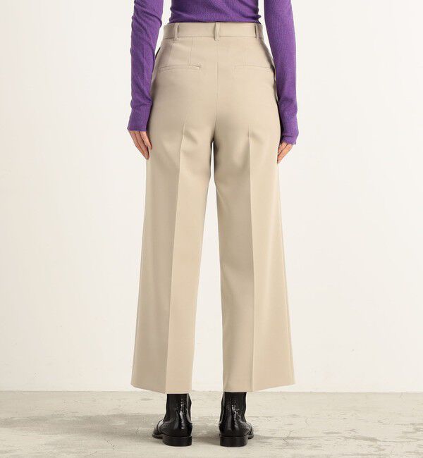 Ballsey「ライトダブルクロス セミフレアパンツ」|スラックス|