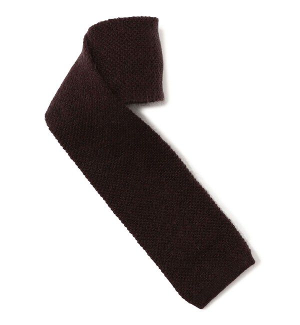 TOMORROWLAND GOODS「Fratelli Luigi ソリッド ニットタイ」|ネクタイ・蝶ネクタイ|79 ダークパープル