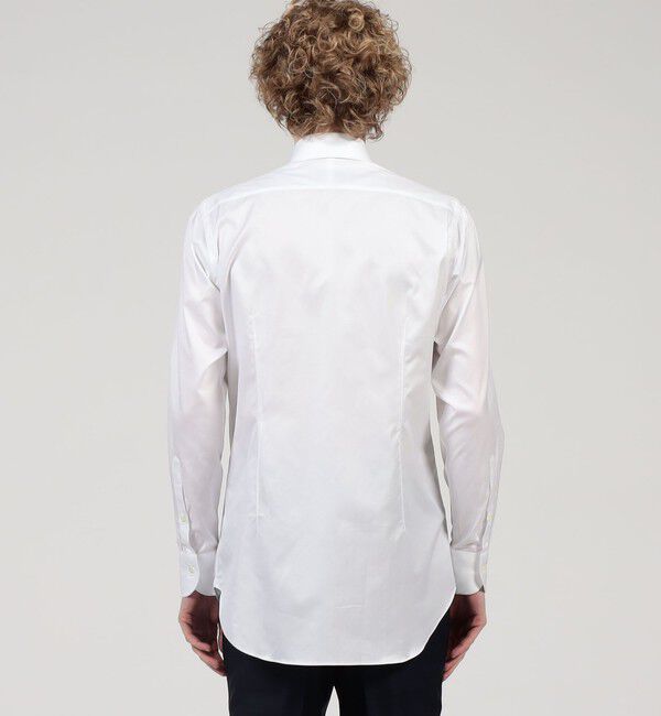 TOMORROWLAND MENS「120/2フレンチツイル ワイドスプレッドカラードレスシャツ」|シャツ・ブラウス|