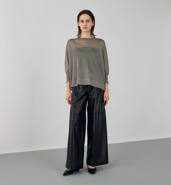 DES PRES「レザー イージーパンツ」|その他|