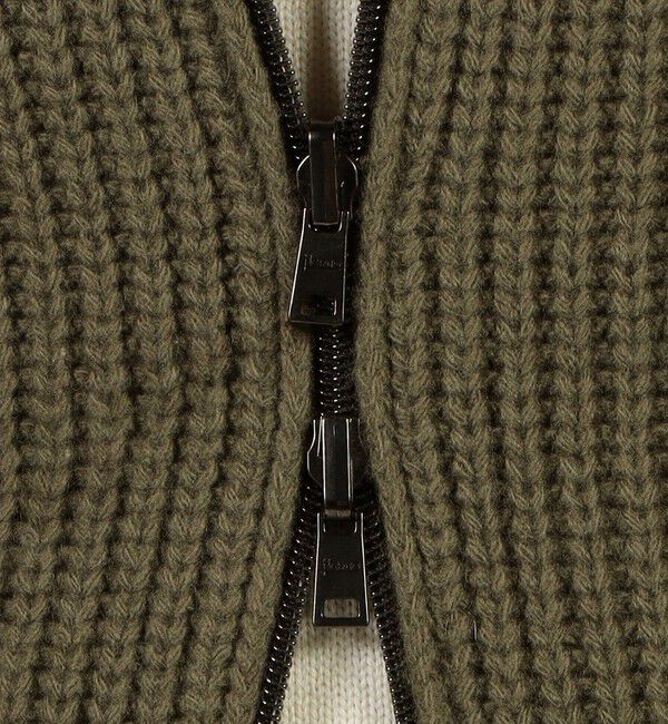 TOMORROWLAND BUYING WEAR「HERNO フーデッド ニットブルゾン」|ブルゾン・スタジャン|