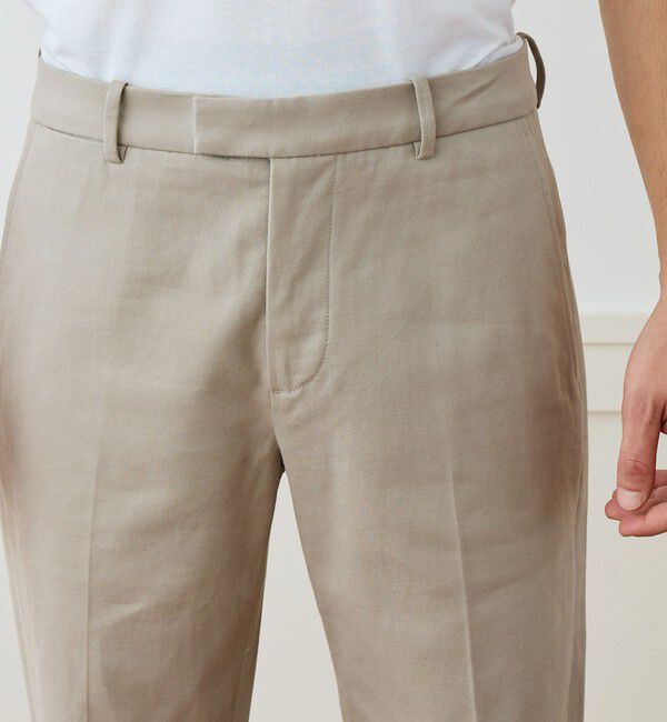 JAMES PERSE「コットンカシミヤツイル トラウザー MCAS1401」|スラックス|
