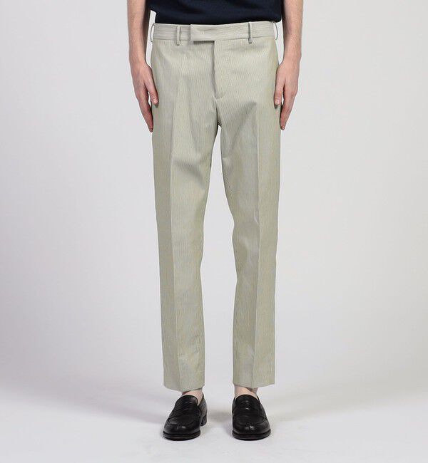 TOMORROWLAND BUYING WEAR「PT TRINO Rebel Fit コットンシルク ノープリーツスラックス」|スラックス|