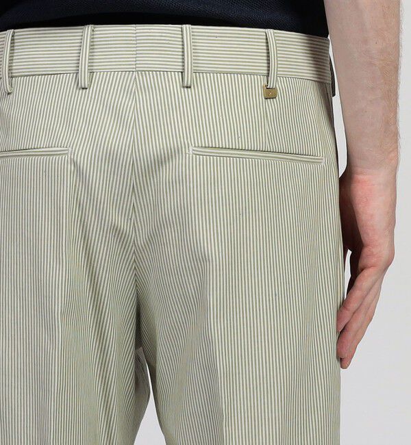 TOMORROWLAND BUYING WEAR「PT TRINO Rebel Fit コットンシルク ノープリーツスラックス」|スラックス|