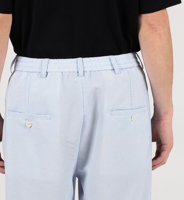 TOMORROWLAND BUYING WEAR「Tangent NEVILL SHORTS ポリエステル シアサッカー 2プリーツイージーショーツ」|その他|