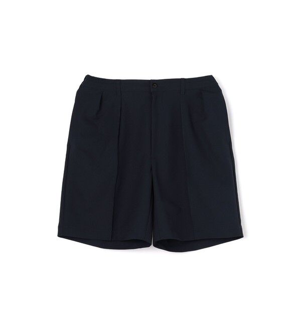 TOMORROWLAND BUYING WEAR「Tangent NEVILL SHORTS ポリエステル シアサッカー 2プリーツイージーショーツ」|その他|68 ネイビー系
