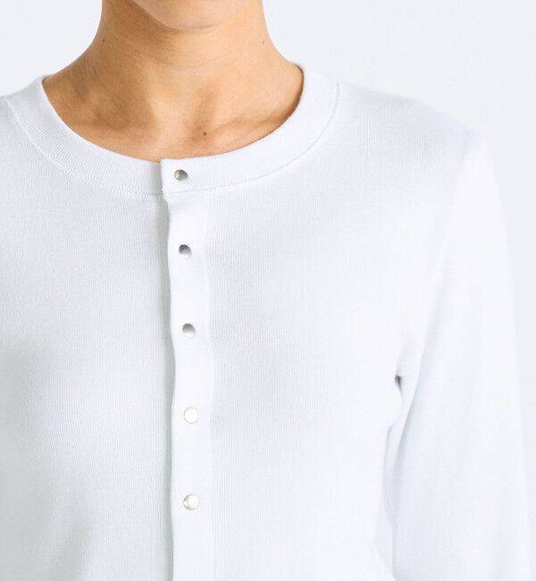 Edition「コットンモダールフライス カーディガン」|カーディガン|
