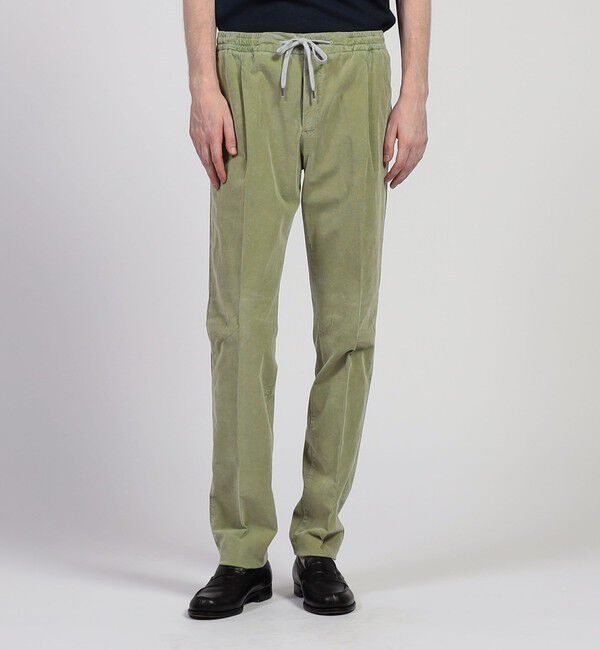 TOMORROWLAND BUYING WEAR「PT TRINO コットンコーデュロイ 1プリーツ イージースラックス」|スラックス|