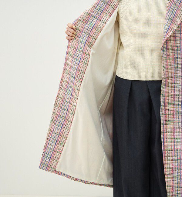 MACPHEE「スプラウトツイード コクーンコート」|チェスターコート|