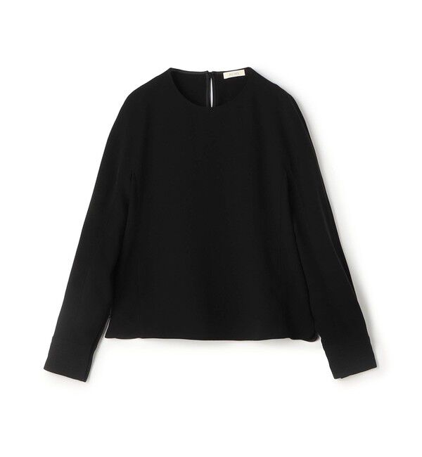 DES PRES「ライトダブルクロス クルーネックプルオーバー」|シャツ・ブラウス|19 ブラック