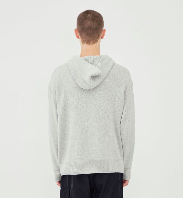 GALERIE VIE「シルク フーデッドプルオーバー」|ニット・セーター|