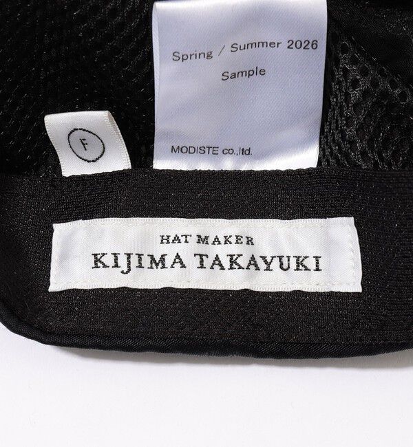 TOMORROWLAND GOODS「KIJIMA TAKAYUKI 6パネル サテンキャップ」|キャップ・キャスケット|