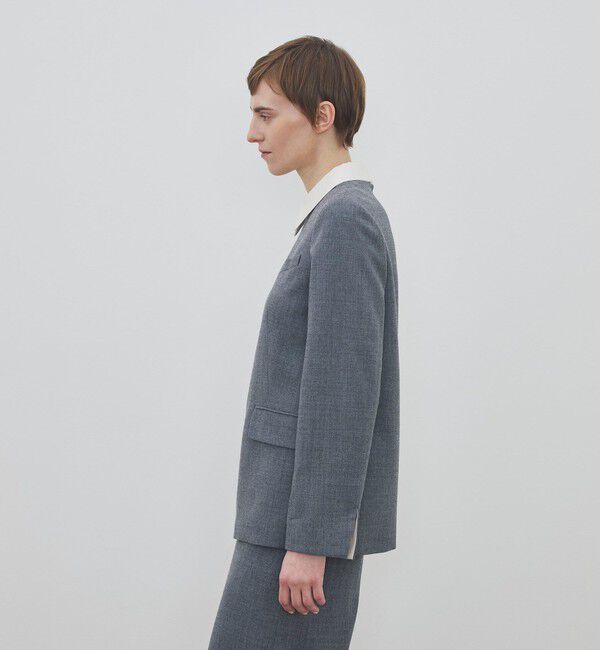 DES PRES「ウールジョーゼット プルオーバーブラウス」|シャツ・ブラウス|