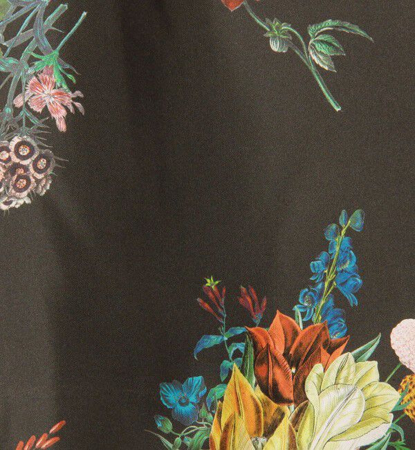 CABaN「シルク BOUQUETプリント 2タックワイドパンツ 」|その他|