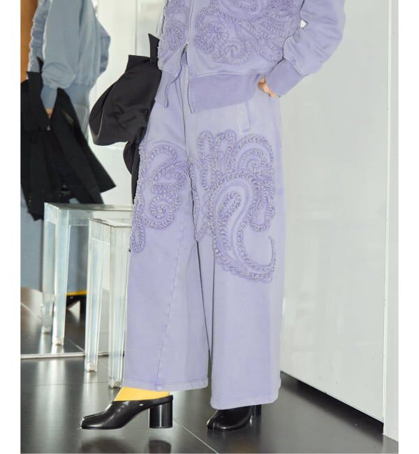  「TAAKK SCULPTURAL EMBROIDERY WIDE  PANTS TA26SS-PT070：パンツ」|その他|
