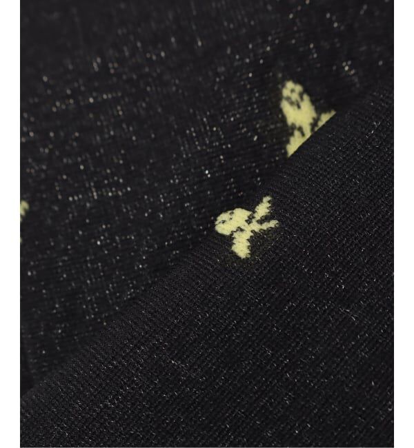  「babaco TINY FLOWER SHEER KNEE HIGH SOCKS BA02-BN72：靴下」|ソックス|