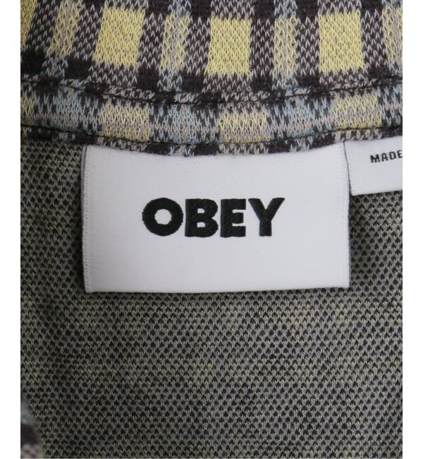 JOINT WORKS「OBEY / オベイ LILA MICRO CHECK SS」|シャツ・ブラウス|