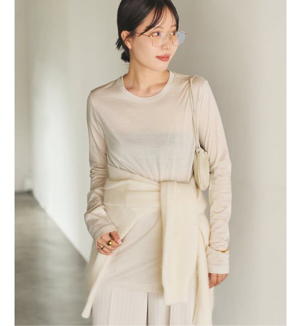 Plage「loose fit nuance long Tシャツ」|Tシャツ・カットソー|