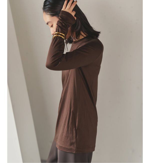 Plage「loose fit nuance long Tシャツ」|Tシャツ・カットソー|