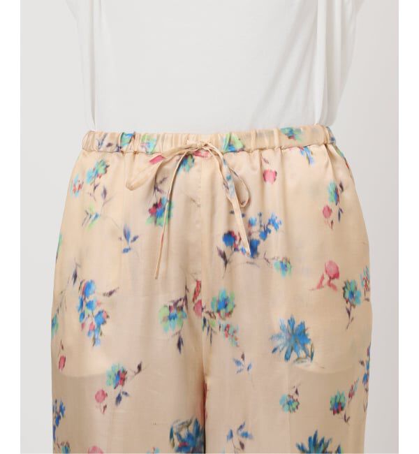 IENA LA BOUCLE「IENA LA BOUCLE ボタニカルプリントイージーパンツ」|その他|