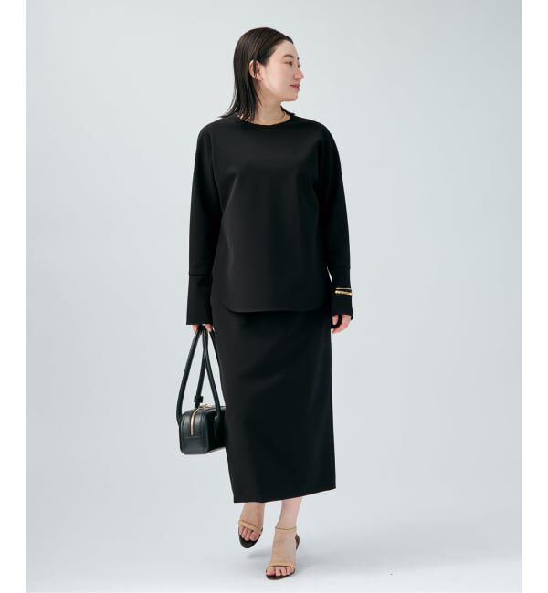 VERMEIL par iena「ウエストゴムストレートスカート」|スカート|