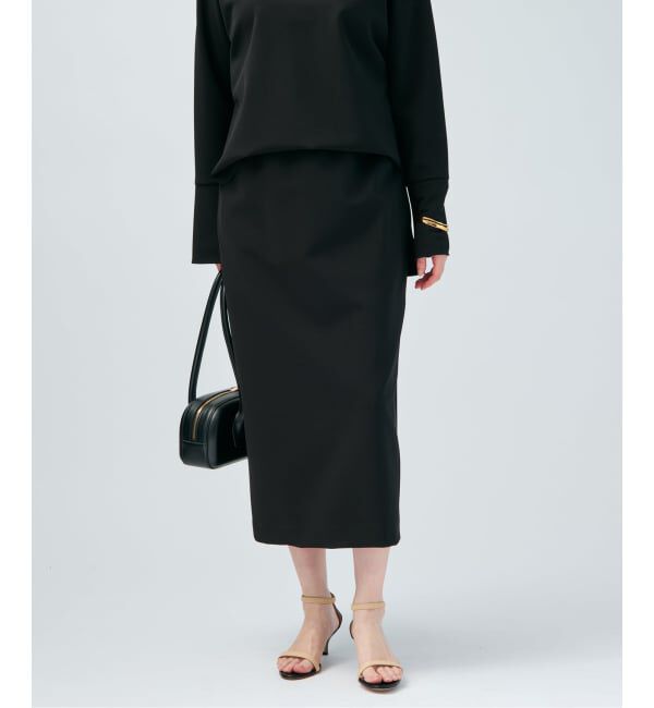 VERMEIL par iena「ウエストゴムストレートスカート」|スカート|