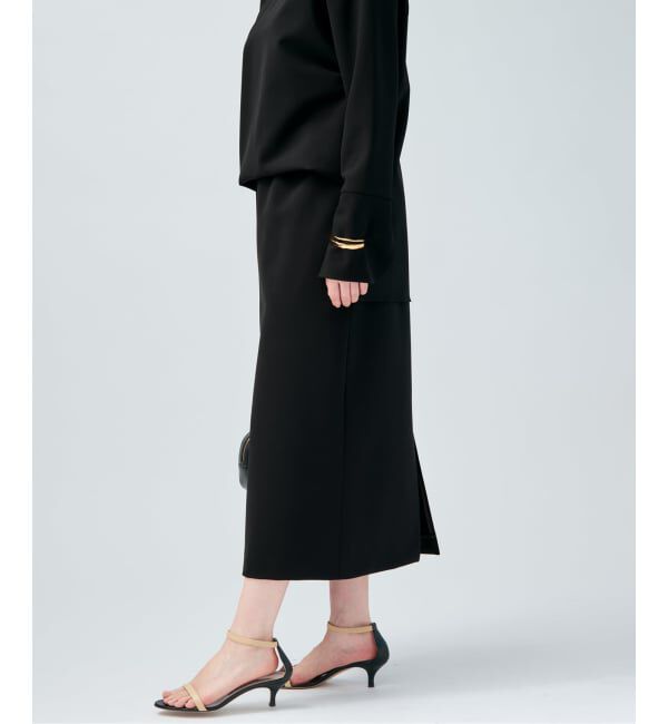 VERMEIL par iena「ウエストゴムストレートスカート」|スカート|