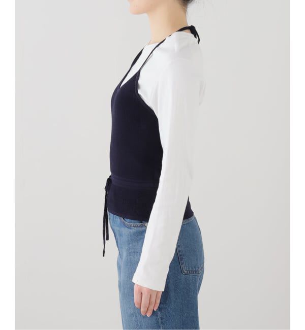 SLOBE IENA「URAGO/ユラゴ ホルターネックニット 250607」|ニット・セーター|