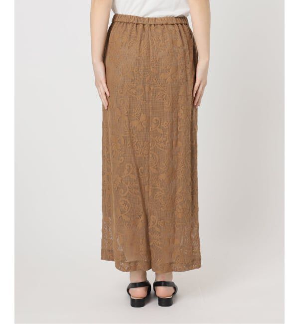 SLOBE IENA「《シリーズあり/予約》レースカットスカート」|スカート|