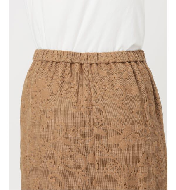 SLOBE IENA「《シリーズあり/予約》レースカットスカート」|スカート|