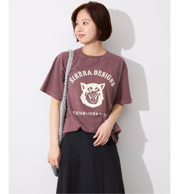 SLOBE IENA「《予約》Sierra Designs/シエラデザインズ SLOBE別注 DOG TEE」|Tシャツ・カットソー|