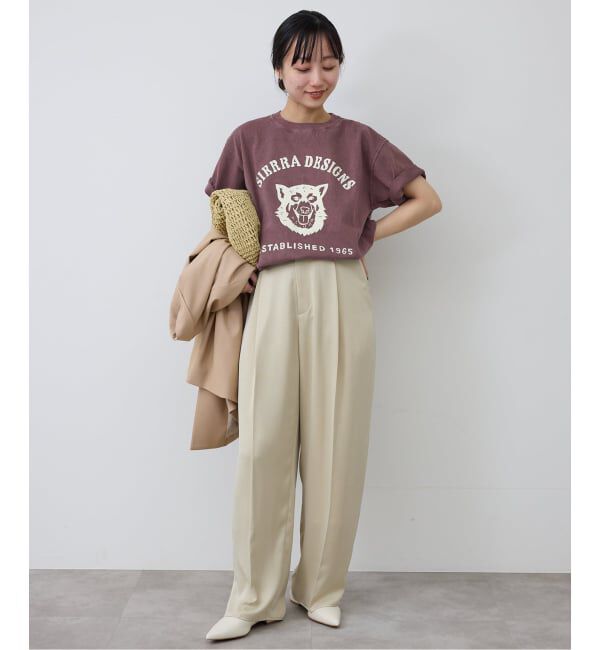 SLOBE IENA「《予約》Sierra Designs/シエラデザインズ SLOBE別注 DOG TEE」|Tシャツ・カットソー|