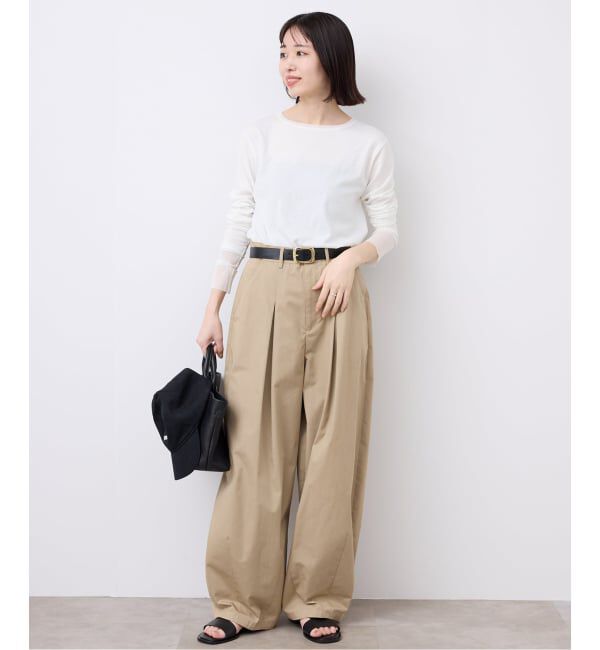 SLOBE IENA「《予約》L/UCCA/ルッカ フラットサンダル  LU-08D」|サンダル|