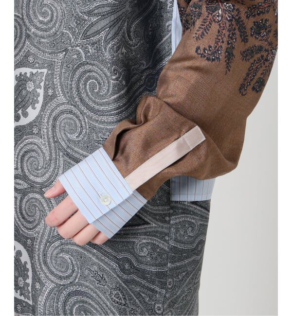 VERMEIL par iena「PIERRE LOUIS MASCIA ピエール ルイマーシャ Long Sleeve シャツ CML12698」|シャツ・ブラウス|