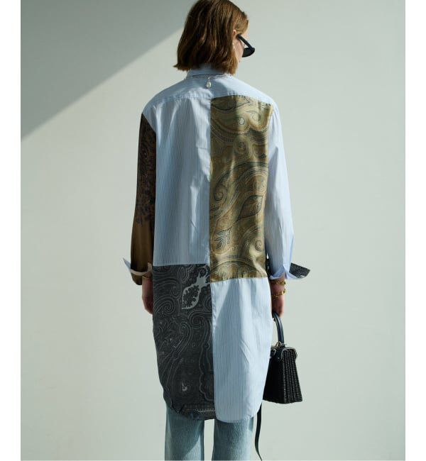 VERMEIL par iena「PIERRE LOUIS MASCIA ピエール ルイマーシャ Long Sleeve シャツ CML12698」|シャツ・ブラウス|