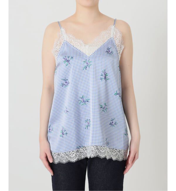 SLOBE IENA「《追加予約》Margaux Dereume &times; SLOBE lingerie キャミブラウス」|キャミソール|