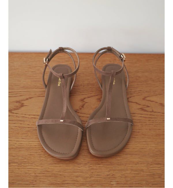 SLOBE IENA「《予約》SLOBE フラットサンダル」|サンダル|