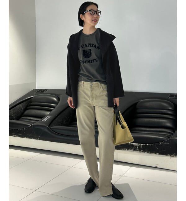 SLOBE IENA「《WEB限定/追加予約》ニットフーディーカーディガン」|カーディガン|