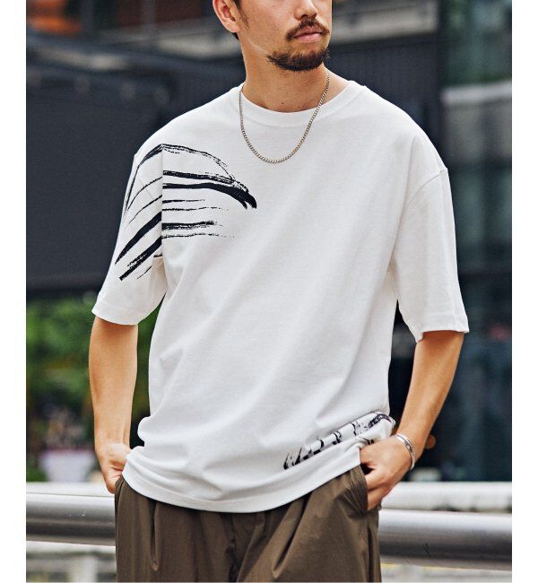 Paris Saint-Germain「【隈 研吾 &times; Paris Saint-Germain】グラフィックプリント Tシャツ」|Tシャツ・カットソー|