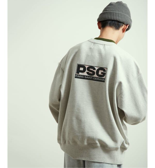 Paris Saint-Germain「【Paris Saint-Germain / パリ・サン＝ジェルマン】 MARBLE LOGO CREW」|スウェット・ジャージ|