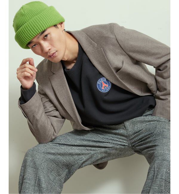 Paris Saint-Germain「【Paris Saint-Germain / パリ・サン＝ジェルマン】 MARBLE LOGO CREW」|スウェット・ジャージ|